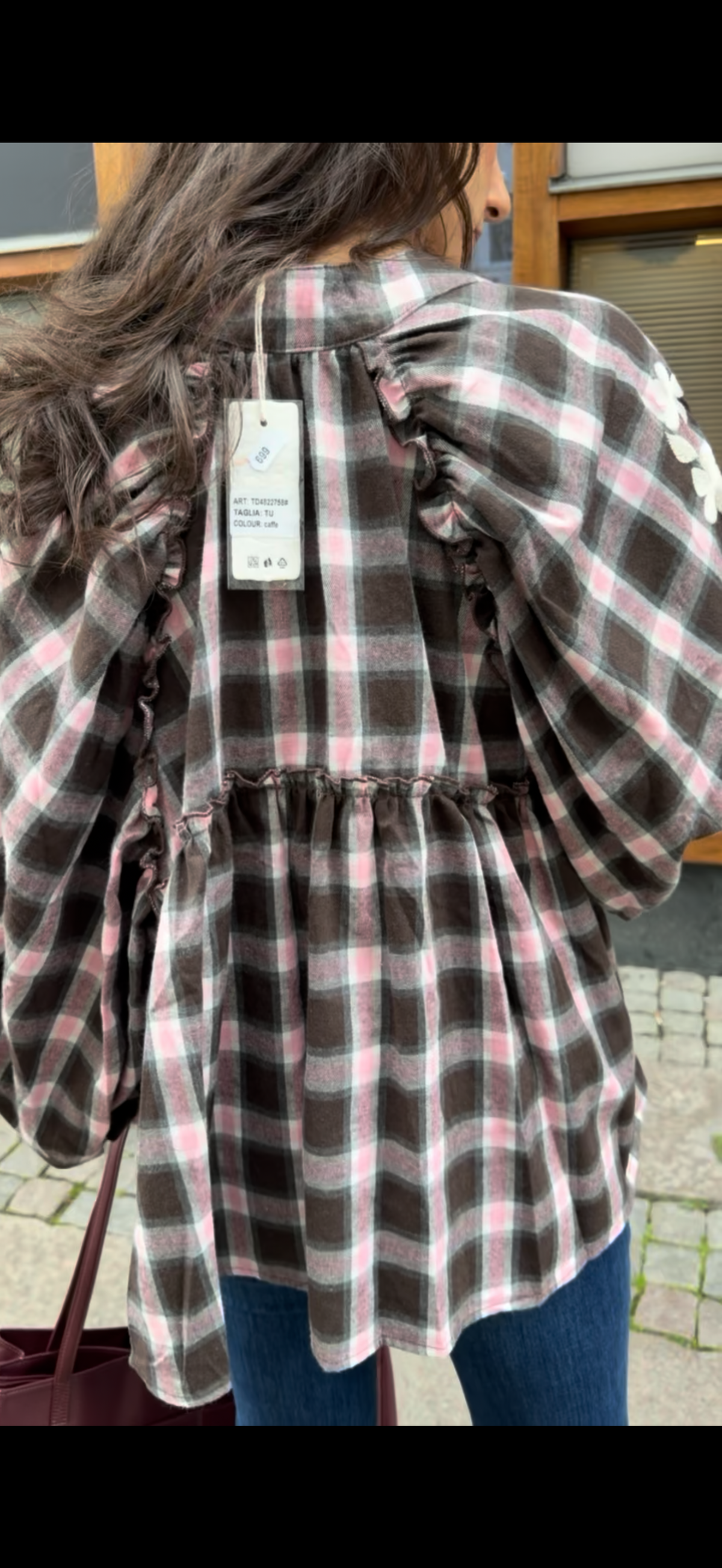 Rutig blus