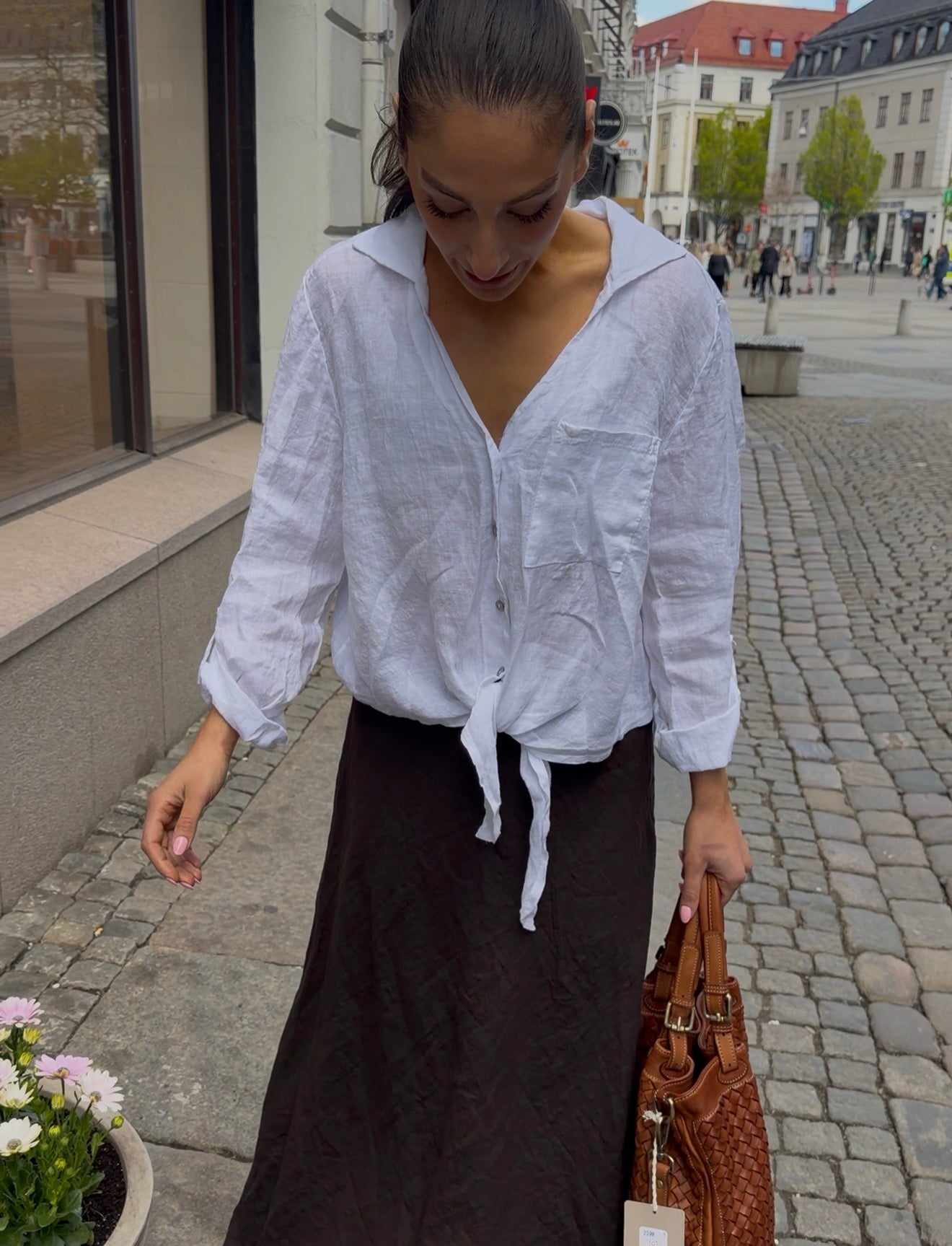 Lily linneskjorta