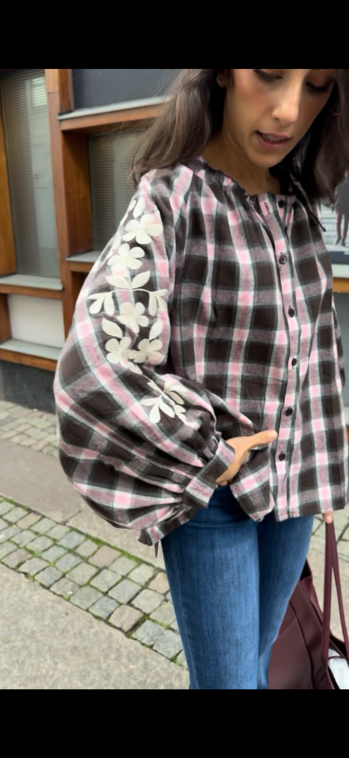 Rutig blus