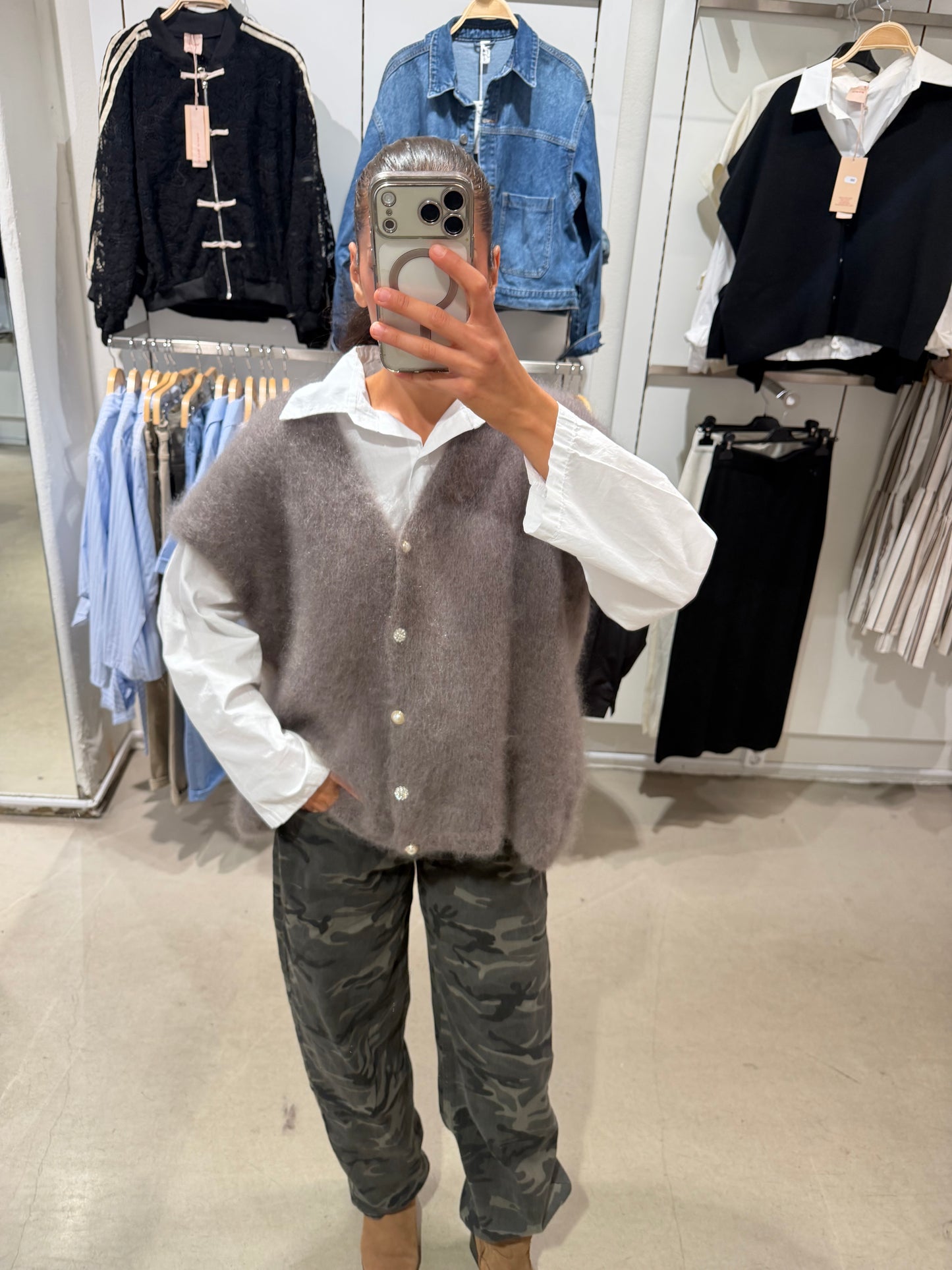 Vest mohair