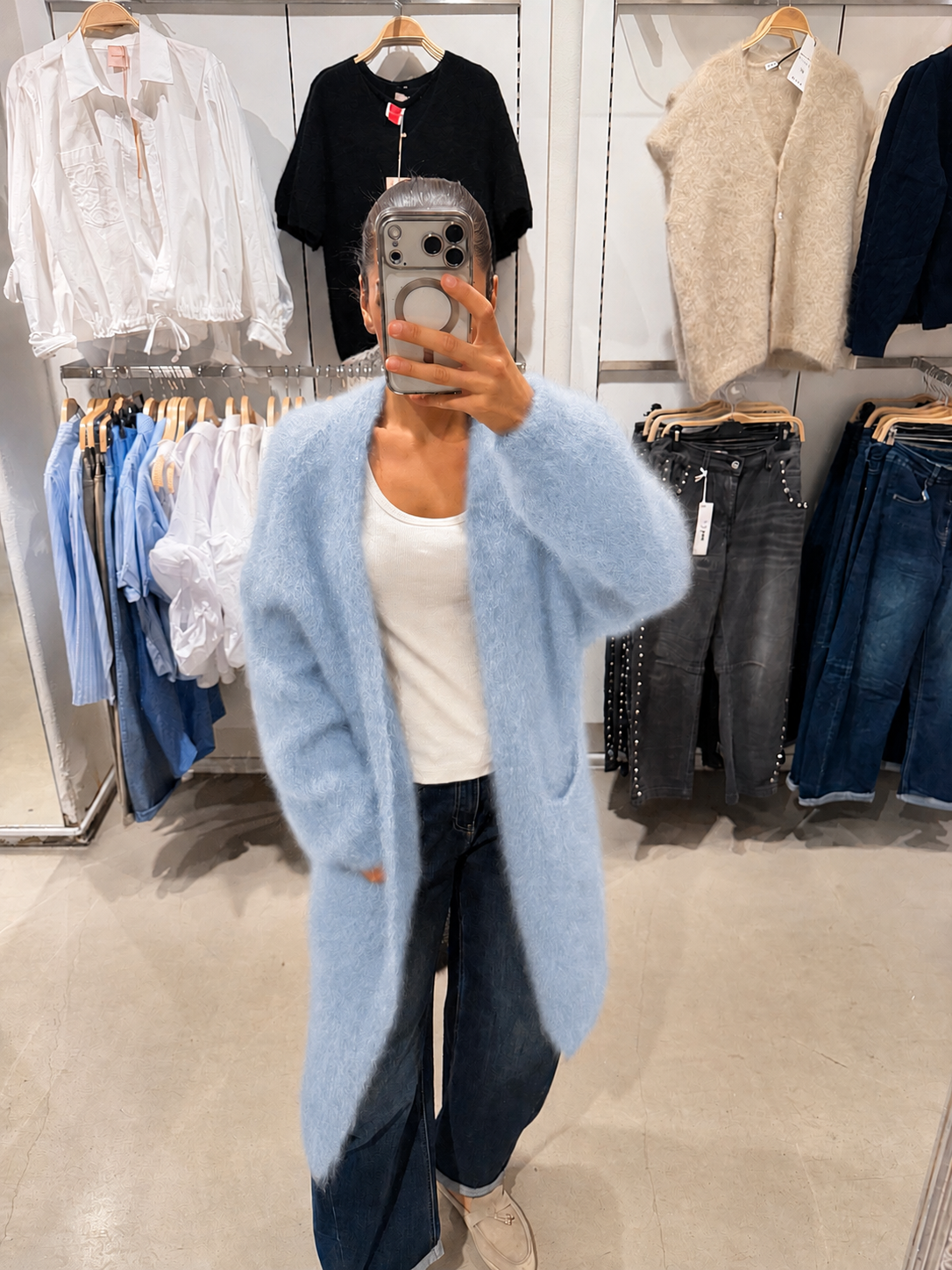 Mohair kofta