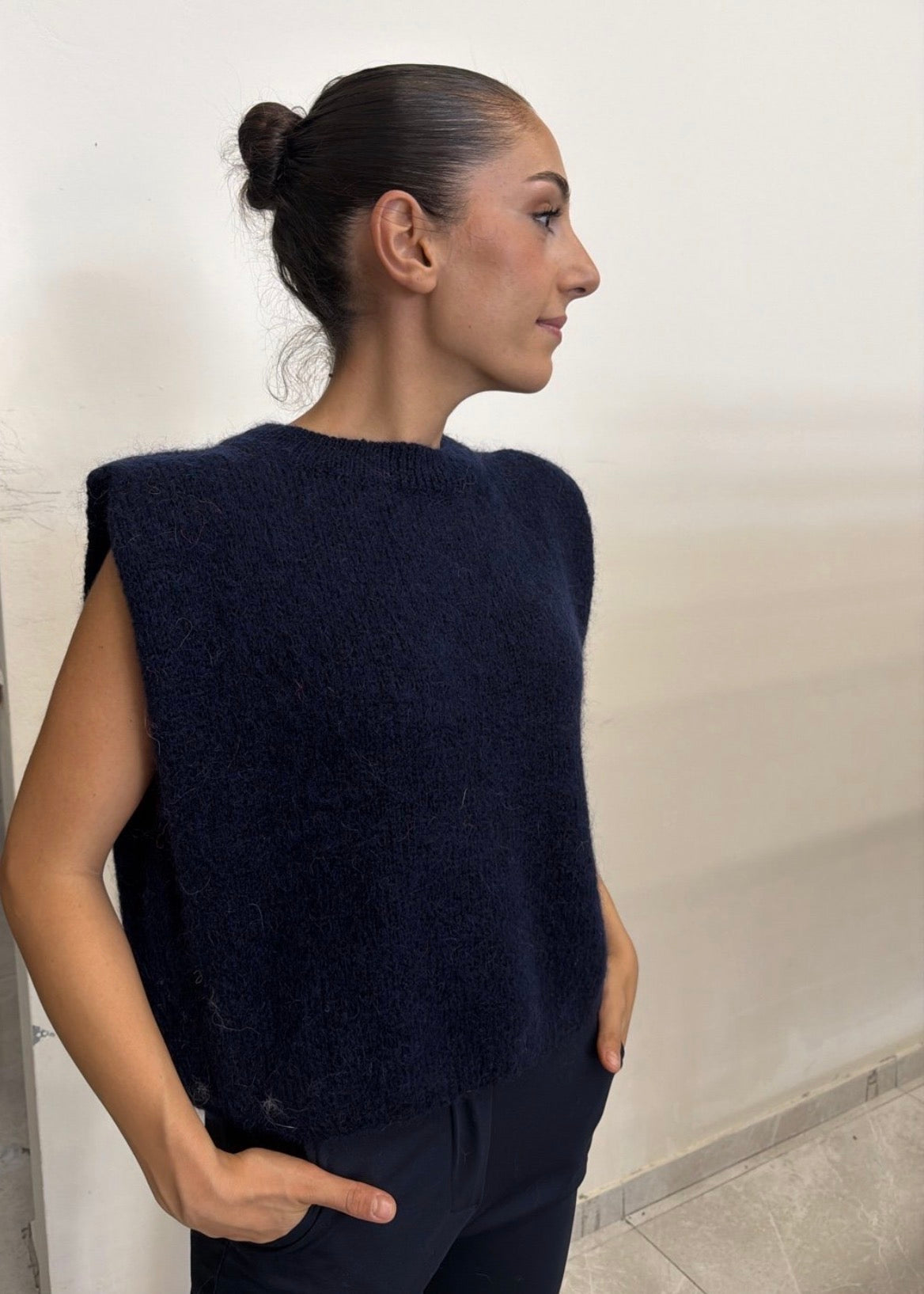 Le gilet blå
