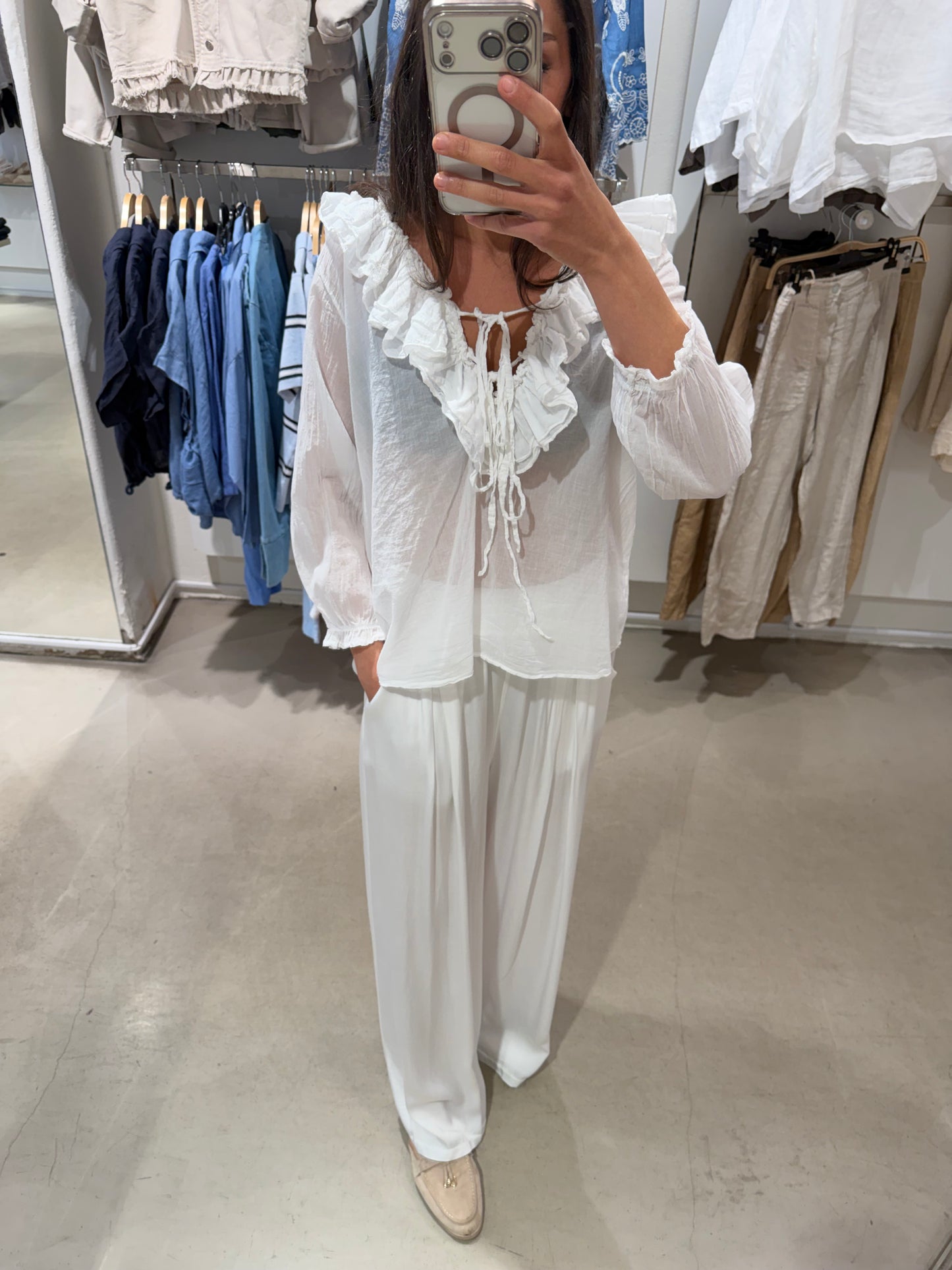 Ange topp