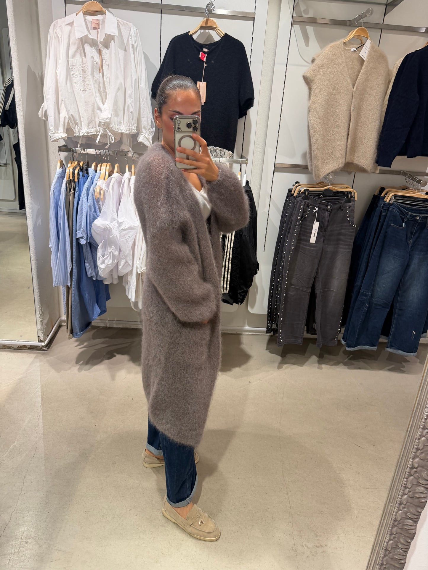Mohair kofta