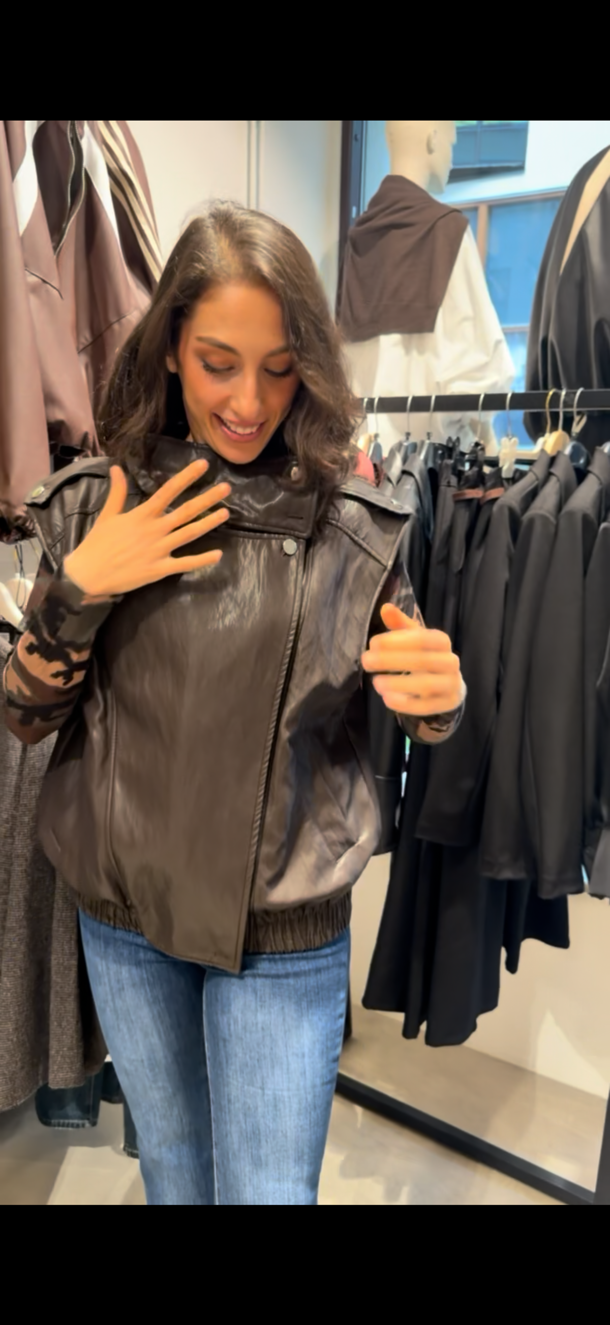 Gilet brun