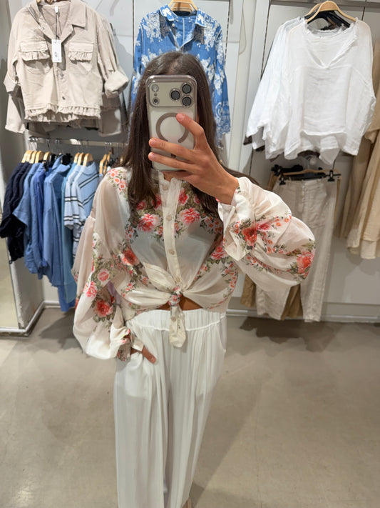 Floral blus