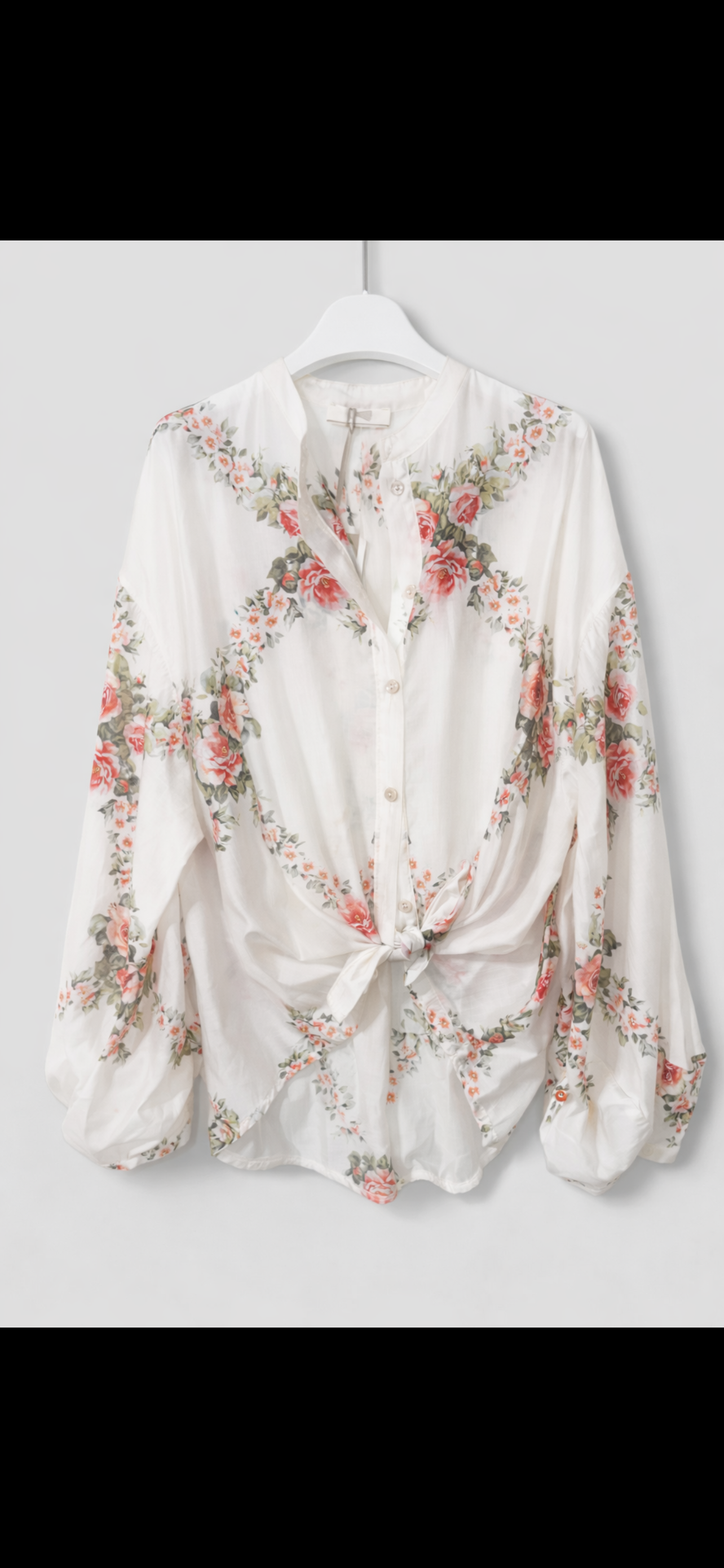 Floral skjorta