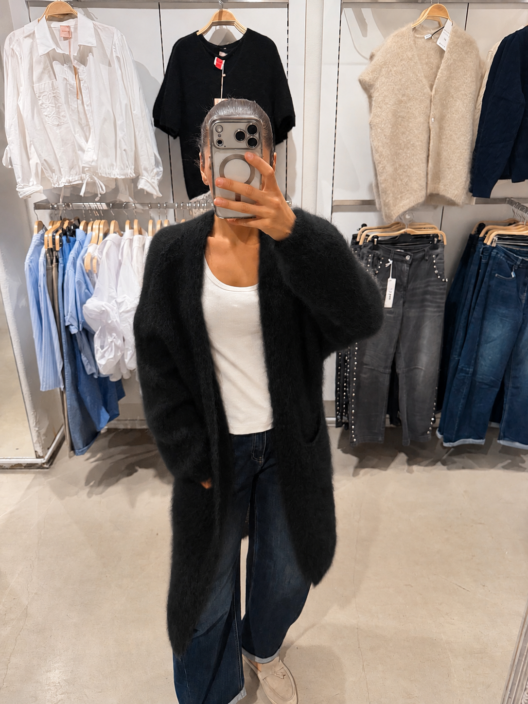 Mohair kofta