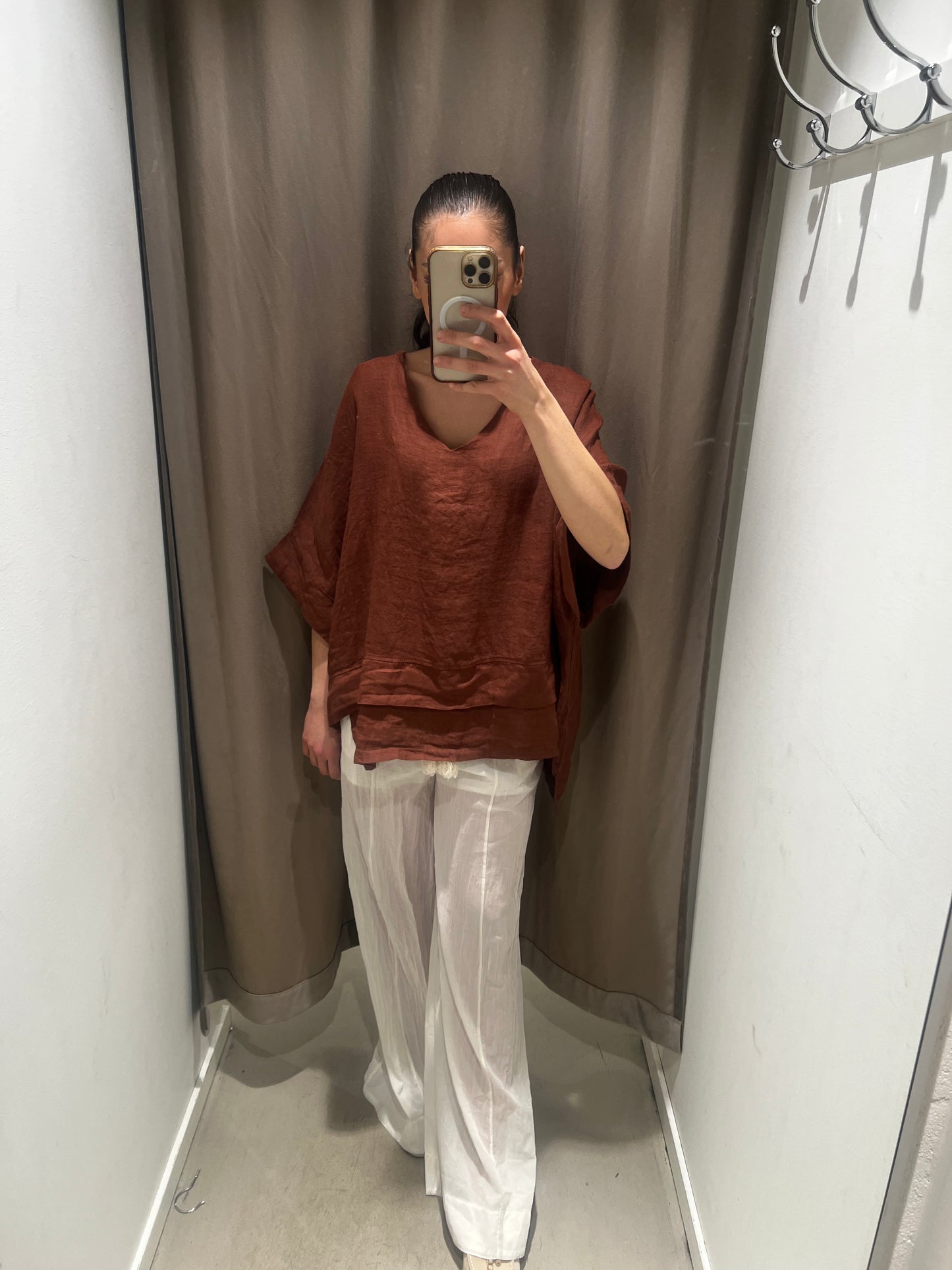 Stella linnen topp